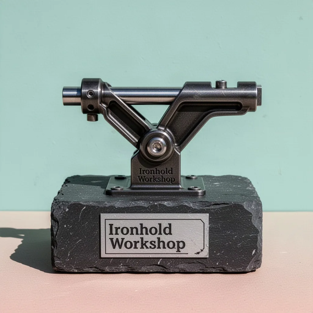 Ironhold Workshop Adjustable Bench Pivot Mechanism