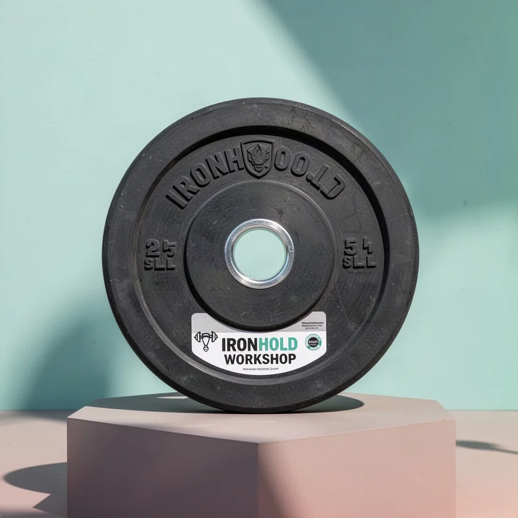 Ironhold Workshop Vulcanised Rubber Bumper Plate